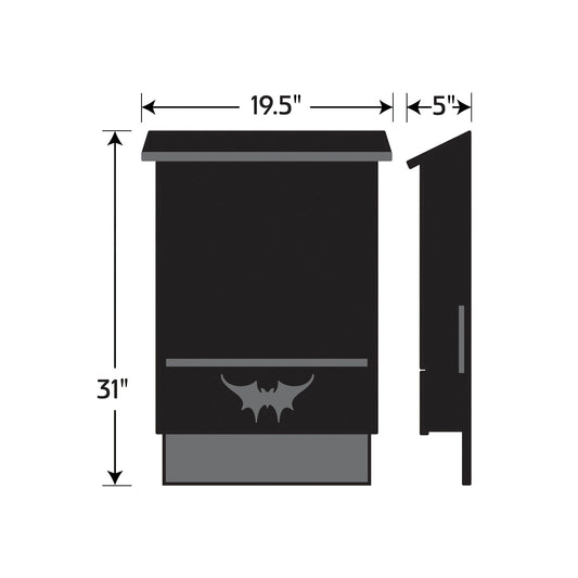 Bat house measurements and region 1 color